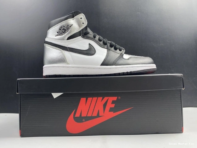OG CD0461-001 SILVER 1 WMNS AIR HIGH TOE JORDAN 0811